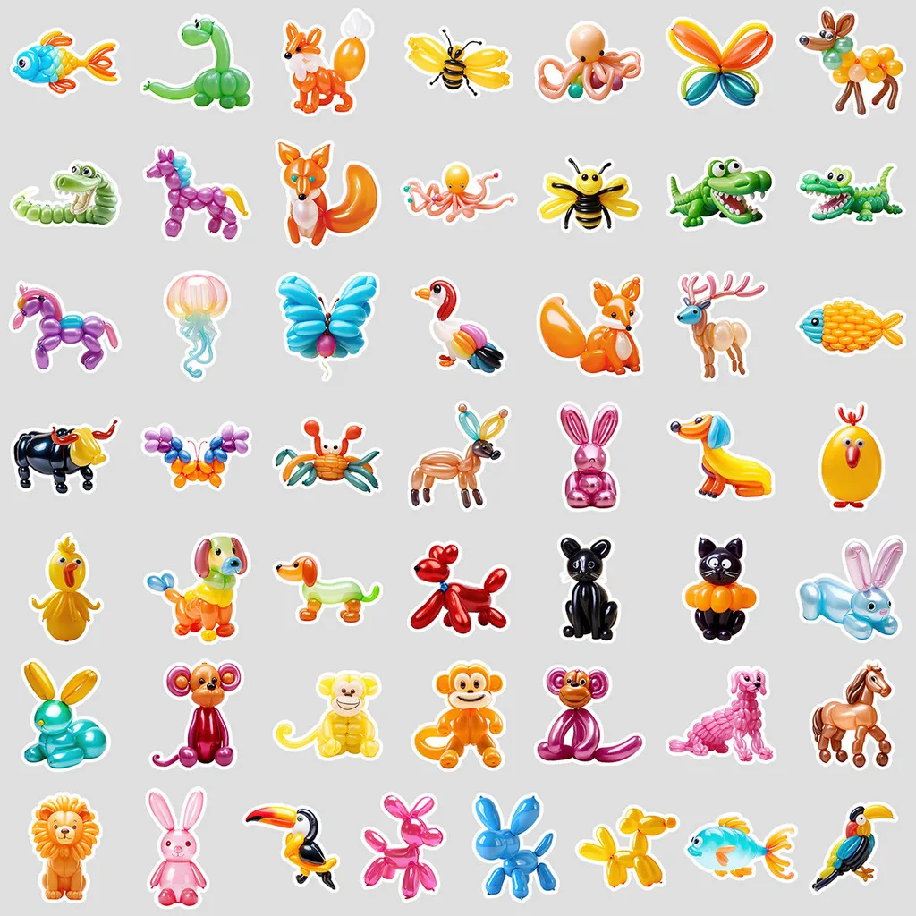 50 peças adesivos de graffiti de coelhinho da páscoa-decoração criativa de férias à prova d'água para copos de água bulingbulingstickers store