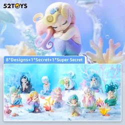 52TOYS Blind Box Sleep Fairy of Sea 1PC Cute Figure Collectible Toy Desktop Decoration Gift for Birthday Party