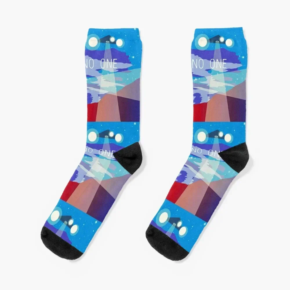 The X Files Trust no one Mulder and Scully Socks floral sport football cool Socks Woman Men's