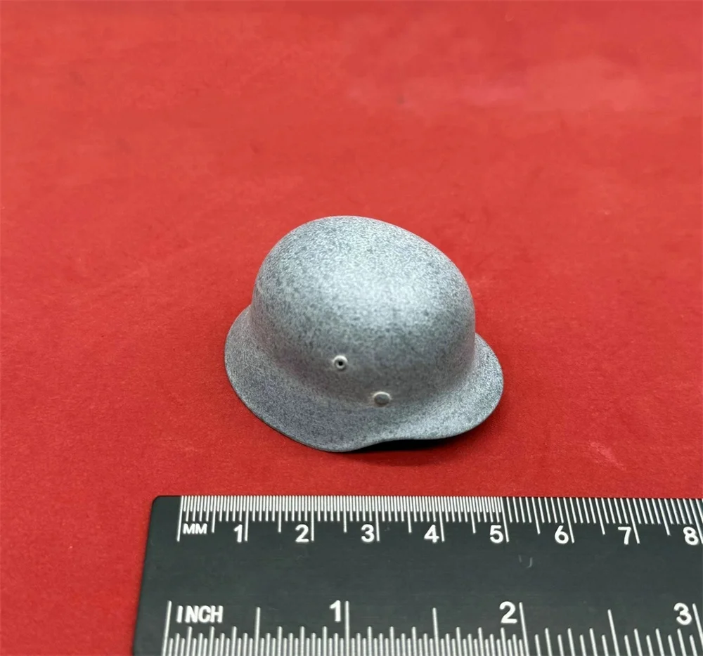 Hot Sales 1/6 DID D80188 Soldier Doll Male Head Sculpt Carving Helmet Dress Pant Caps with Medals Lugar P08 Accessories For 12" view 6