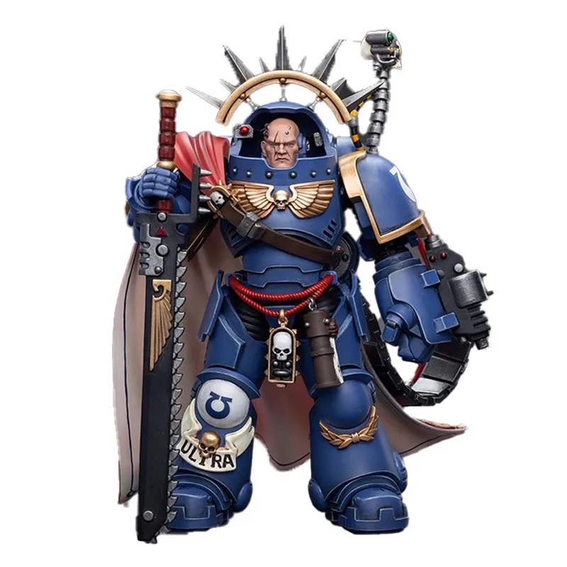 

original JOYTOY WARHAMMER 40,000 Ultramarines Captain in Gravis Armour 1/18 Male Soldier Action Model Art Collection Toy Gifts