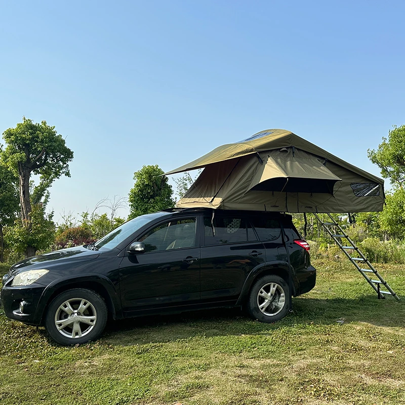 Carpa de techo para coche de 2 - Outdoor Camping Car Tent reseña y precio