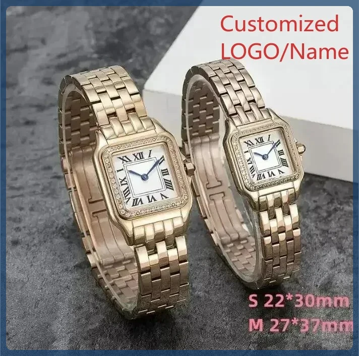 A333 متجر كوارتز ساعة الماس السيدات ساعة نسائية الذهب والفضة سوار الصلب أنيقة سيدة التبعي حسب الطلب #1