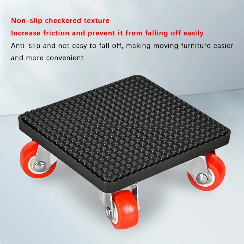 9-Piece Furniture Set Moving Heavy Objects Artifact, Moving Universal Tool Pulley Moving Bed Cabinet Labor-Saving Carry