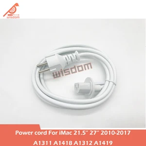 Novo cabo de alimentação para imac a1311 a1312 a1418 a1419 ue au reino unido eua plug cabo de alimentação 2010-2017 10 principais vendas cabo energia imac - №10