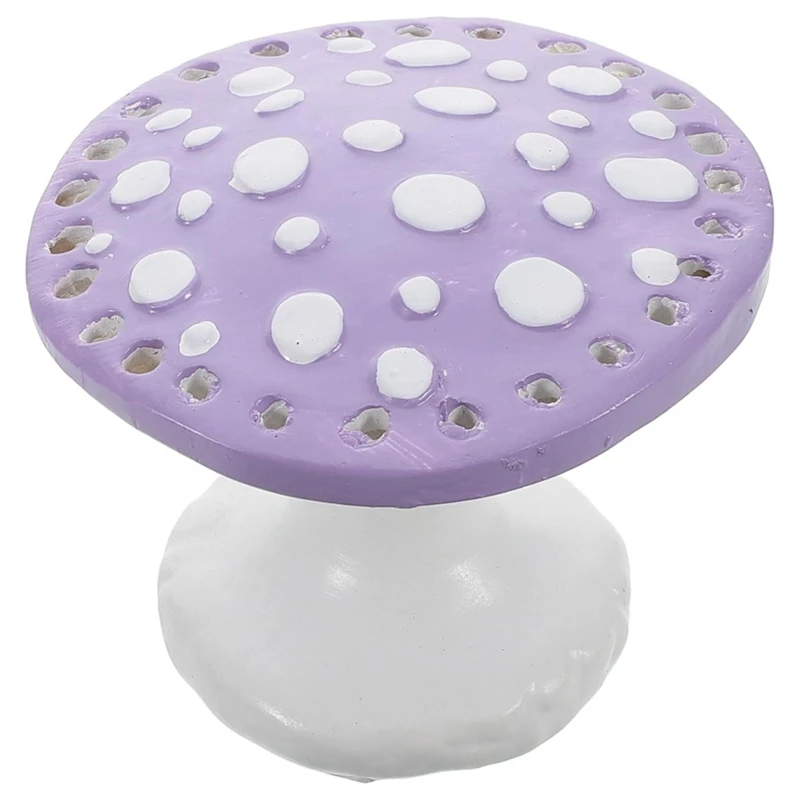 

Mushroom Jewelry Display Stand Earring Holder And Organizer Tray For Rings Necklaces And Trinkets Desktop Ornament
