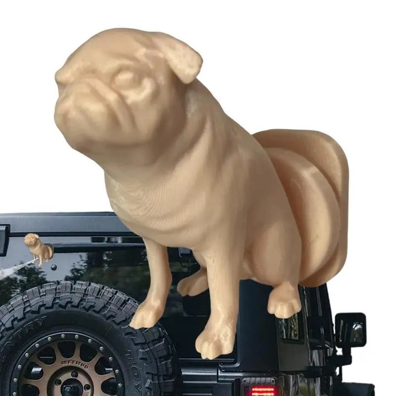 Car Dash Decorations Peeing Puppy Car Decorations Car Exterior Ornaments Water Spray Windshield Decor Car Accessories For Most