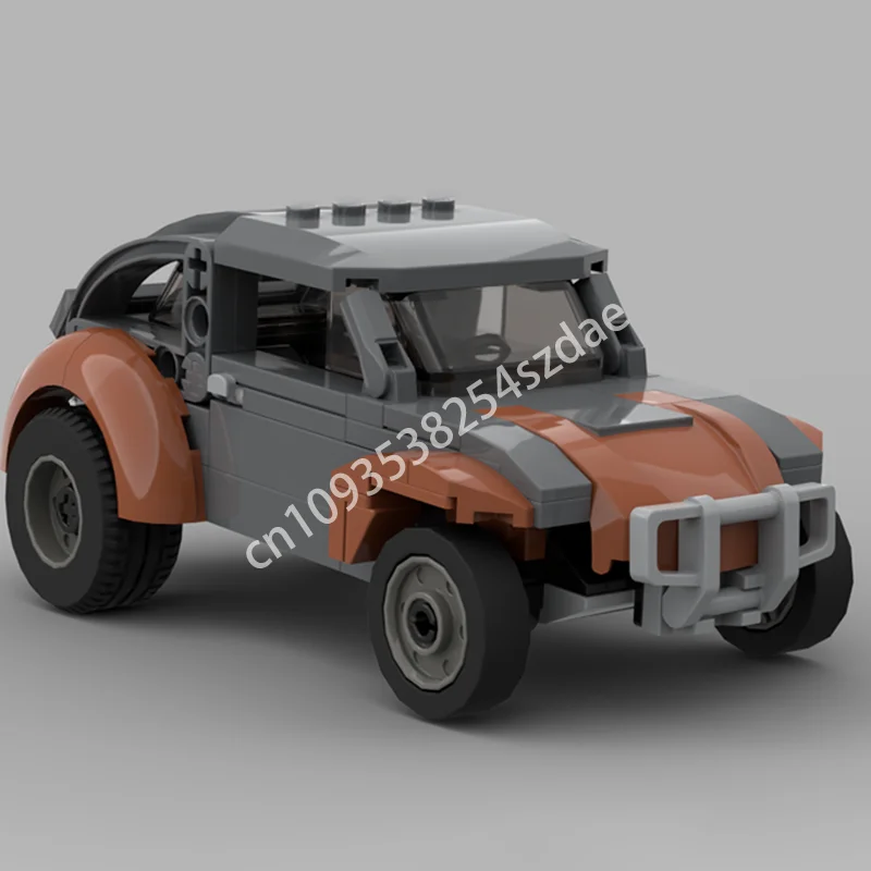 ตัวต่อ MOC VWes buggy จาก GTAes V จำนวน 183 ชิ้น ของเล่นตัวต่อออนไลน์ ของขวัญคริสต์มาส โมเดลของเล่นเด็ก STEM เสริมสร้างทักษะการสร้างสรรค์