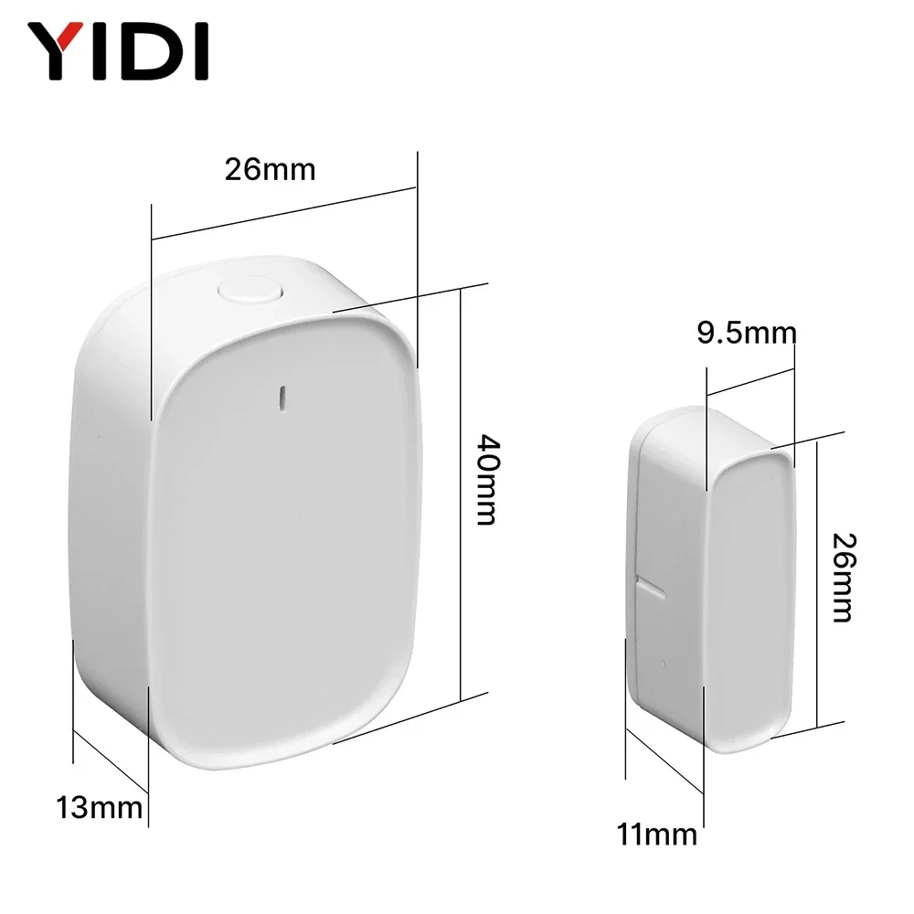 ZigBee 스마트 윈도우 문짝 감지 센서, ZigBee 감지기, 투야 스마트 라이프 앱, 투야 홈 리모컨, 알렉사 구글 홈