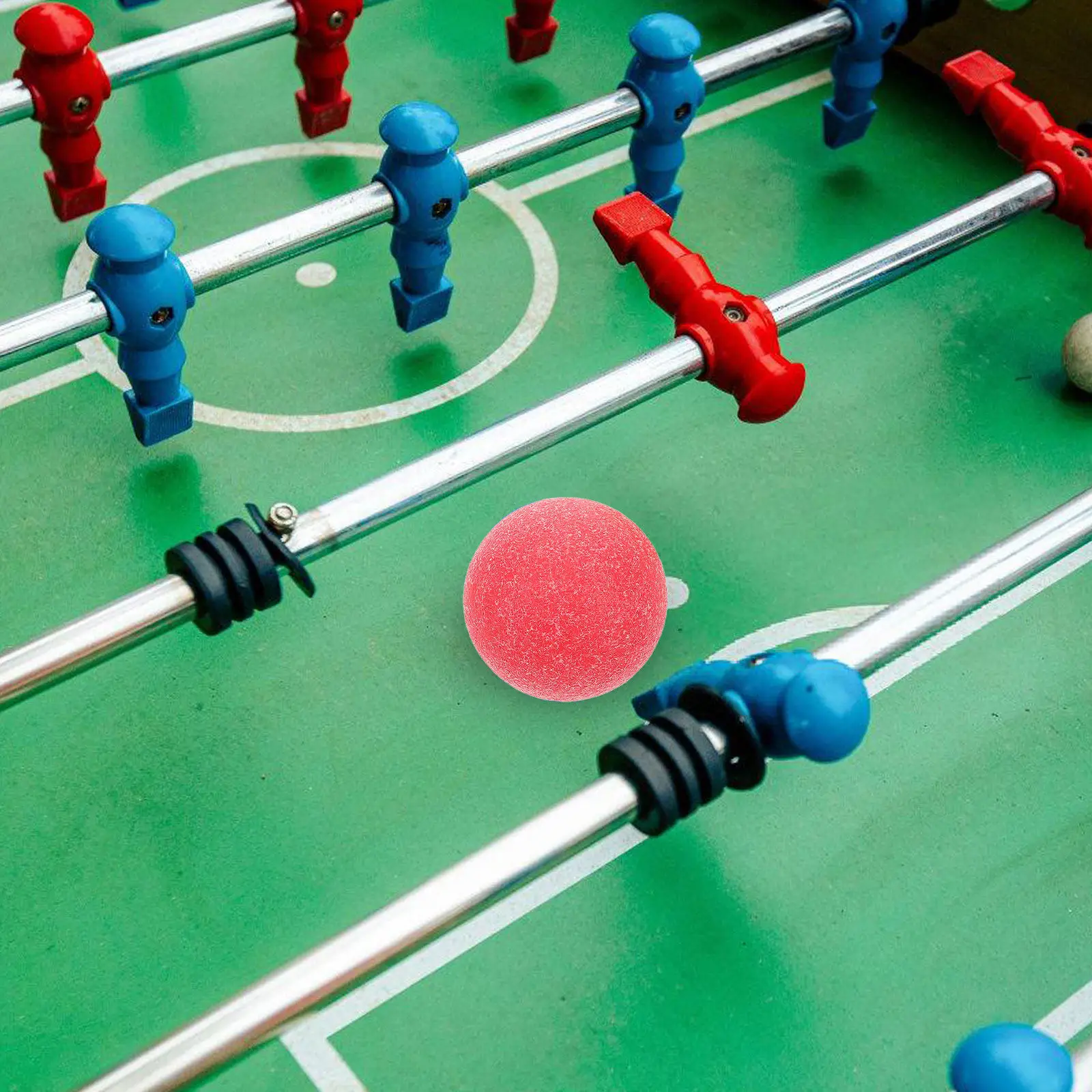 

4Pcs Tabletop Foosball Balls Frosted Surface Enhanced Grip Control for Competitive Play Table Soccer Replacement Balls Game Room