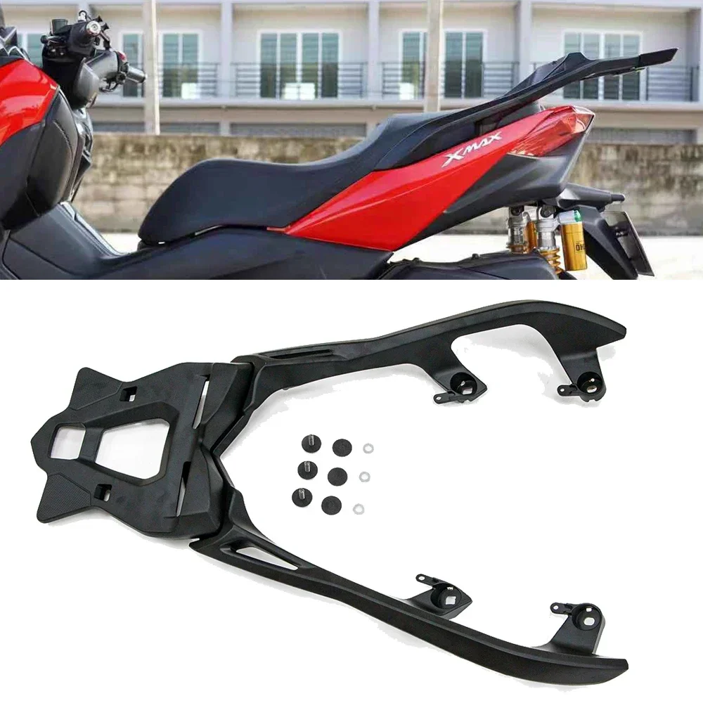 Motorcycle Rear Luggage Storage Rack Tail Box Holder Bracket Black For YAMAHA XMAX300 X-MAX 250 300 2017 2018 2019 2020