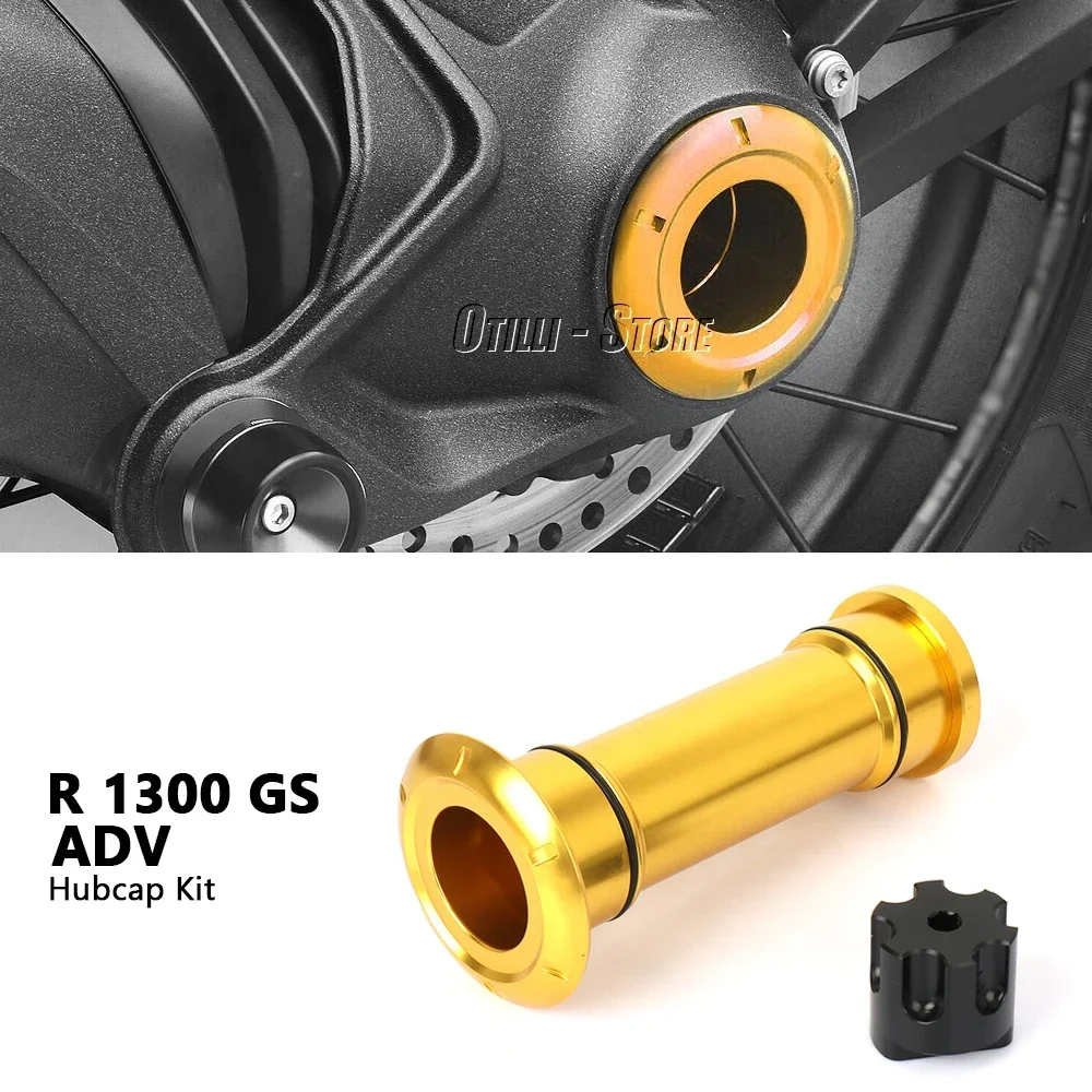 

5-Color Aluminum Rear Wheel Hub Cap Kit Motorcycle Accessories For BMW R1300GS Adventure R 1300 GS 1300GSA 2023 2024 2025