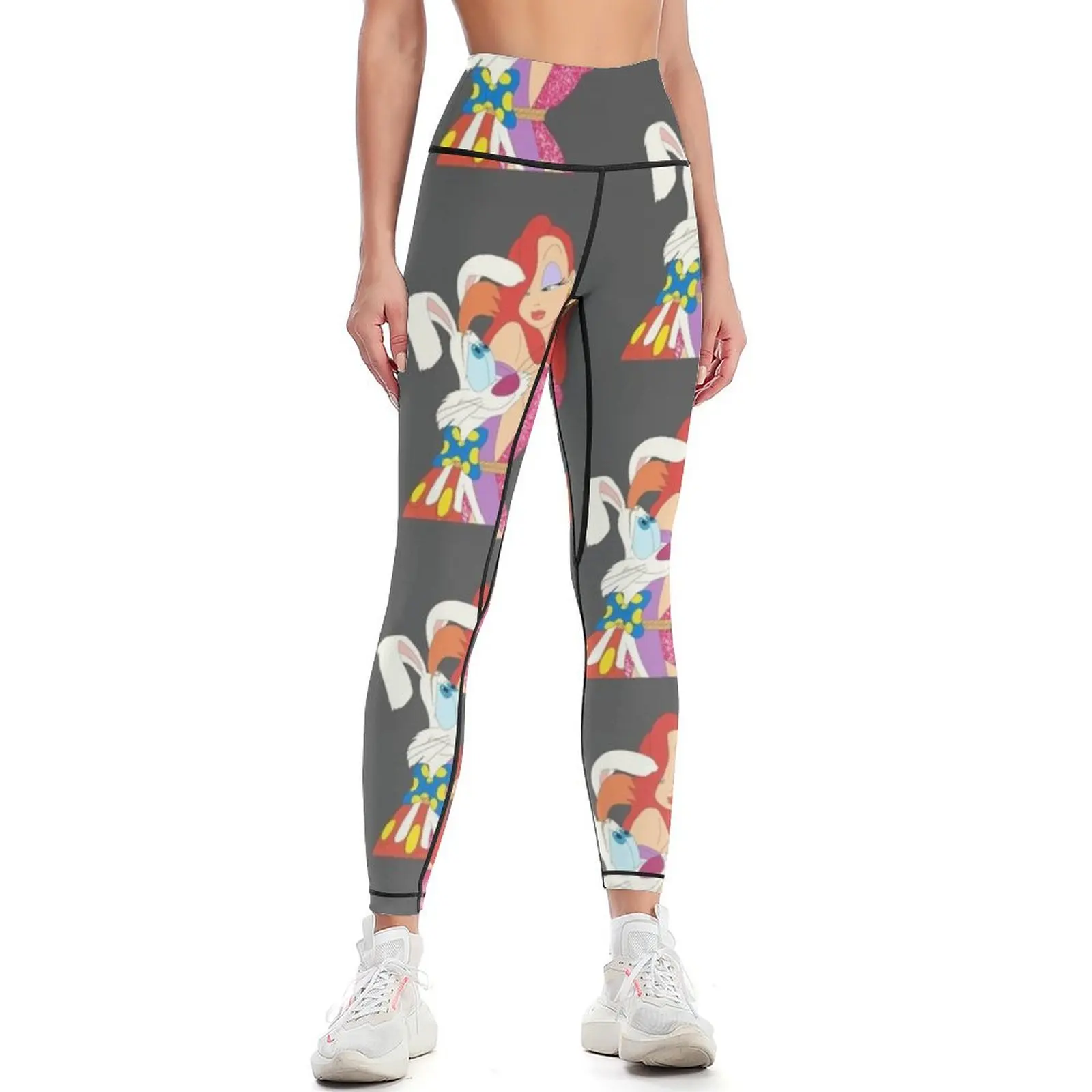 

Roger and Jessica Rabbit Leggings Sweatpants Sportswear woman gym Womens Leggings