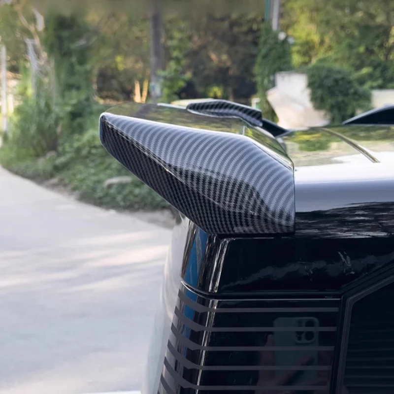 

Для Chery ICAR03 03T спортивное высокое хвостовое крыло без перфорации с фиксированным ветровым крылом, специальное верхнее крыло, аксессуары для внешней модификации