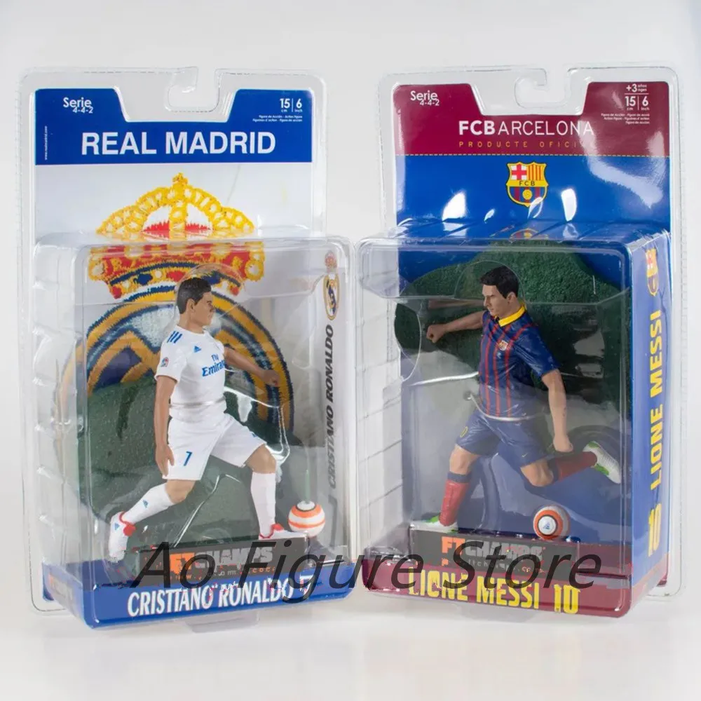 

Football 6-inch Messi C.Ronaldo Baby's Figurine Model Valentine's Day Birthday Gift Fans Trendy Play Around Figuri