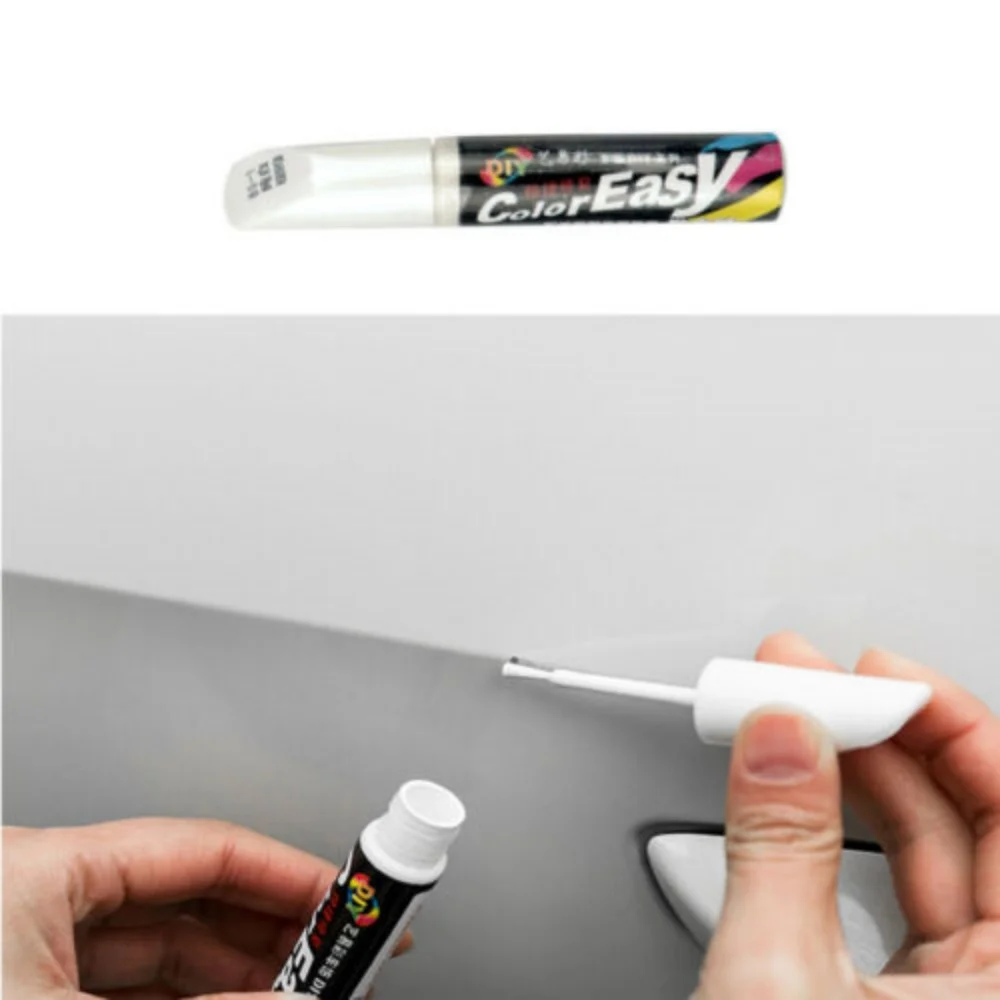 White Car Paint Repair Pen Scratch Remover Touch Up Pen Accessories Paint Touch-up Pen Car Paint Scratch Repair