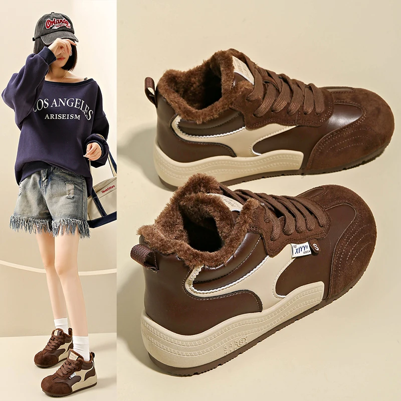 Cotton Shoes With F…