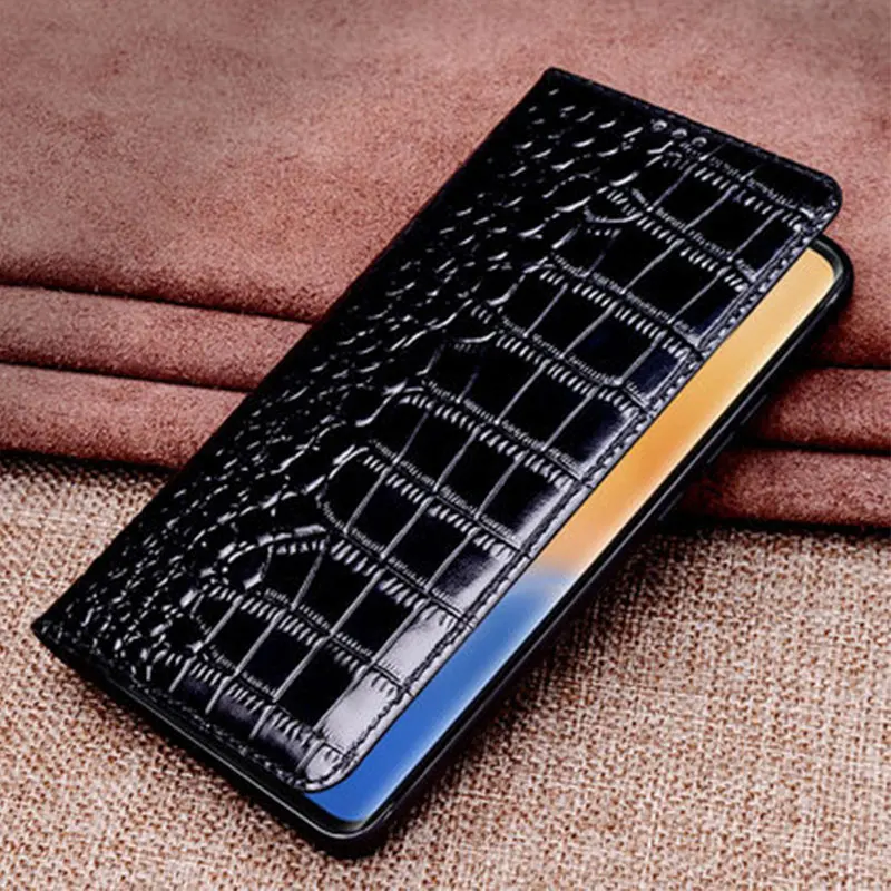 Original Genuine Leather Case for Xiaomi 12/12pro Magnetic Flip Phone Cover Bag for Xiaomi 12ultra Skin for Xiaomi 13/13pro