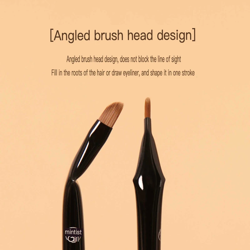 The Painter B21 Corner Eyeliner Brush Is A Multi-functional Makeup Brush For Drawing Tear Troughs, Eyelids Down To The Undereye