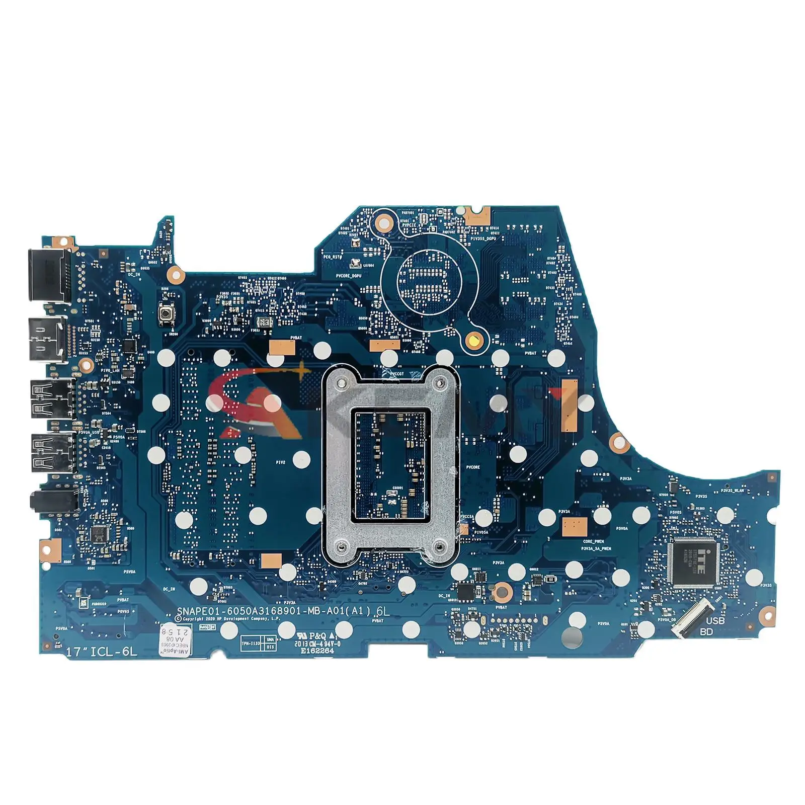 Motherboard Notebook Motherboard untuk HP 17-BY L87450-601 L87451-601 L87453-601 Laptop Mainboard CPU i3 i5 i7 10th Gen