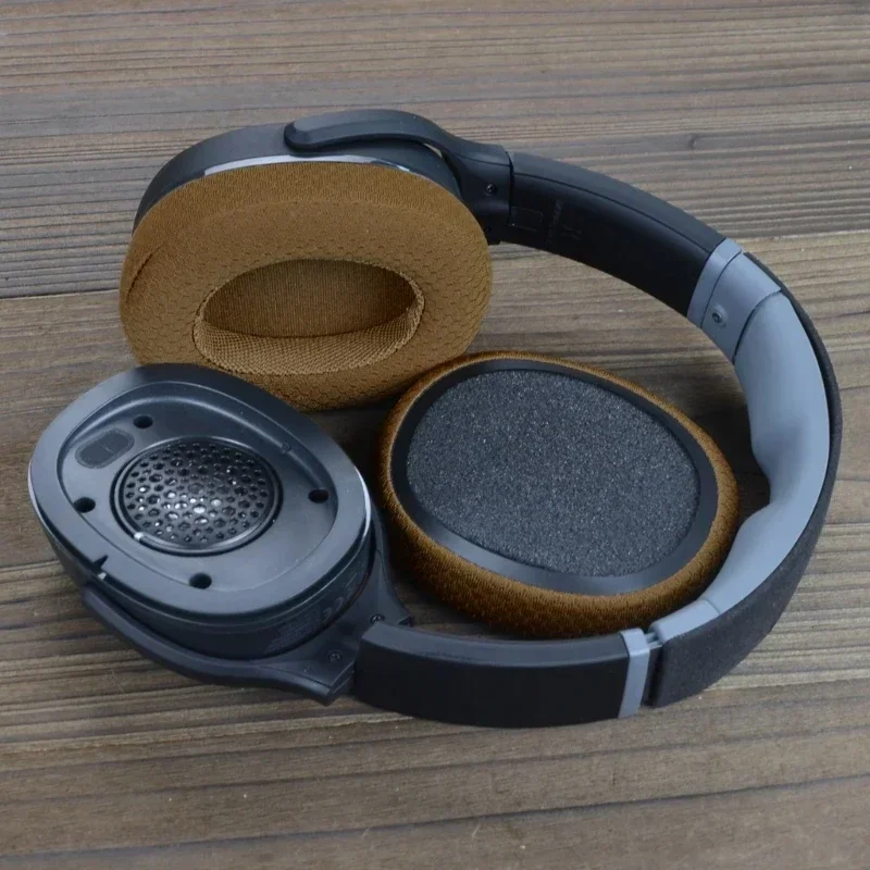 

Replacement breathable Mesh Fabric Earpads for Skullcandy Crusher Wireless/Crusher ANC/Hesh3 Earphone Memory Foam Earcup ，
