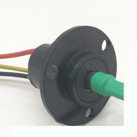 SRC0320 3 Wires 20A Dia 22mm 500RPM Wind power slip ring connector