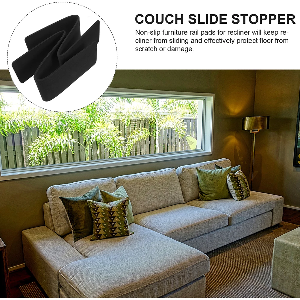 

Furniture Leg Protectors Non Slip Chair Pads for Hardwood Floors 1 Pair 838x114mm Anti Scratch Stoppers Furniture Grips