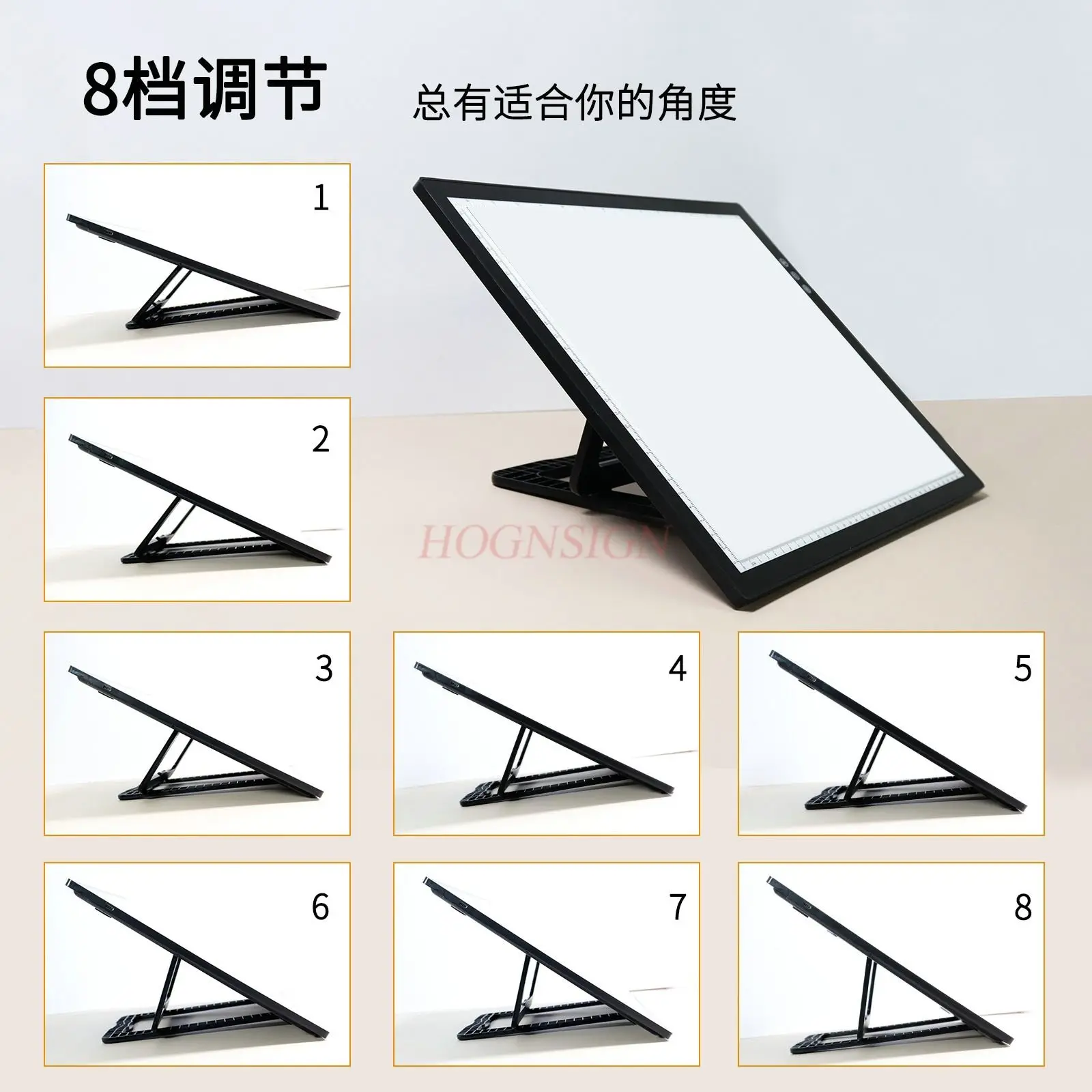 1pcs Copying board, painting, calligraphy, translucent board, copying artifact, luminous translucent board