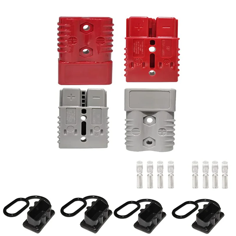 

1Set for Winch Trailer 2-4 AWG175A Battery Power Connector 12-36V Cable Quick Connect Disconnect Kit for Anderson