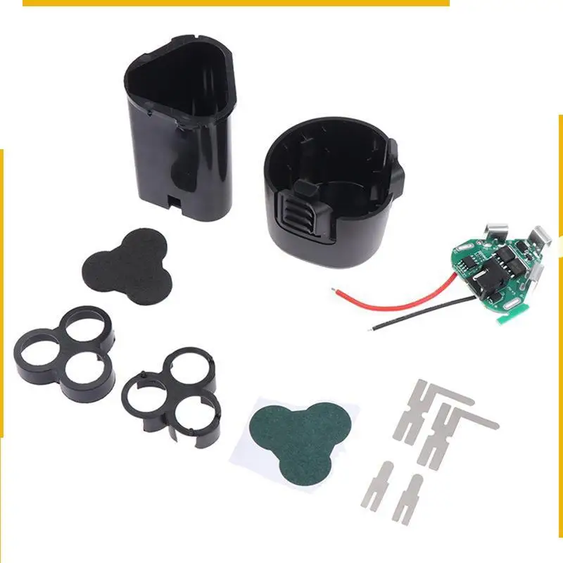 

A76K 2Set Hand Drill Power Li- Battery Protection Board Hand Drill Board As Shown Plastic BMS 18650 Lithium Box Circuit Pack