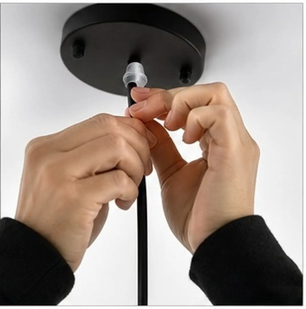 100Pcs Lock Wire Cap Strain Relief Connector M10 Thread Cord Fixing Grip Cable Gland Electrical Cord Grip Connectors Lamp