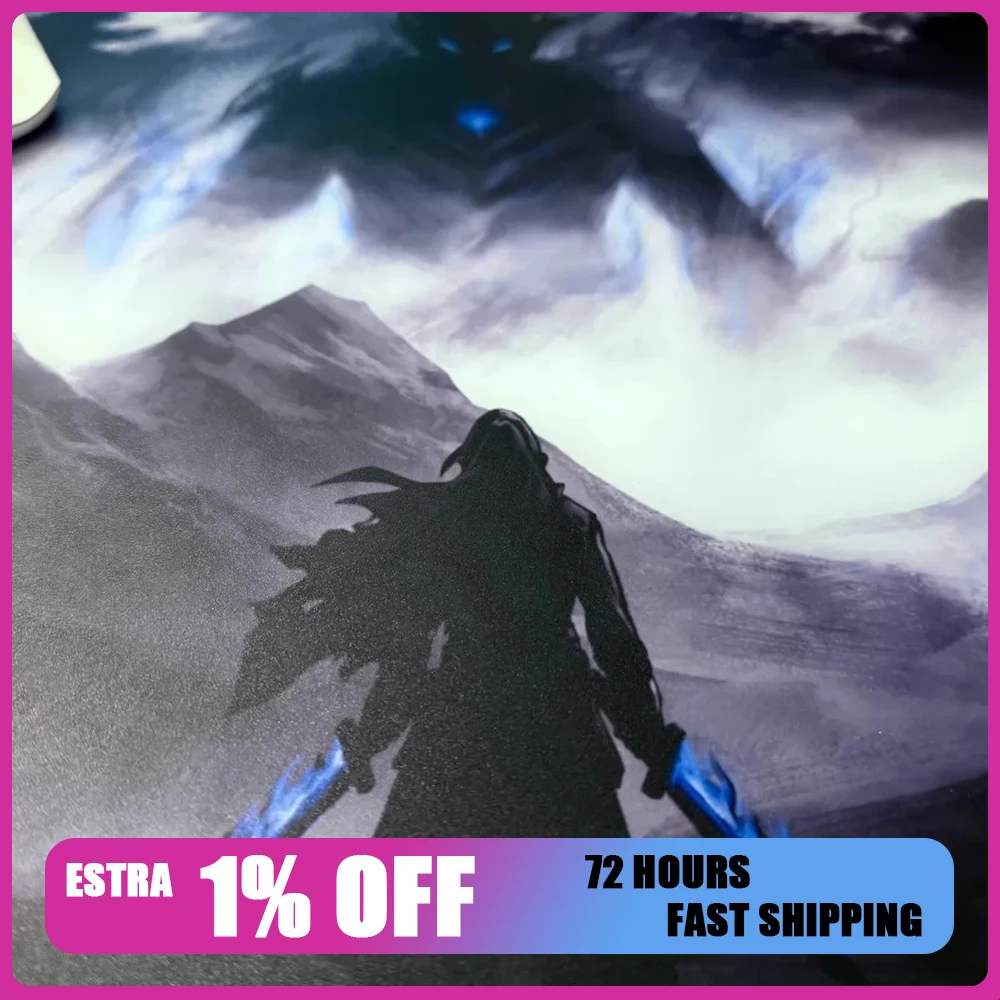 PAN Esports Tekkusai Phantom Replicated Glass Mousepad Smooth Speed Mouse Pad Covering Primer For APEX Valorant Pc Accessories