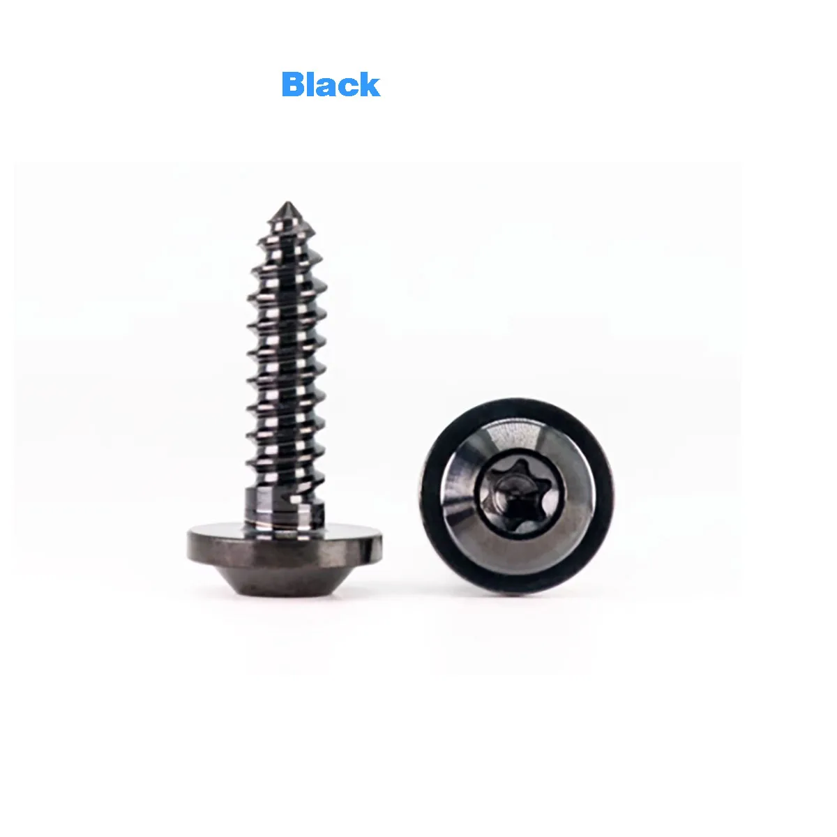 Titanium Alloy Flying Saucer Head Internal Plum Blossom Self Tapping Screw / Modified Bolt