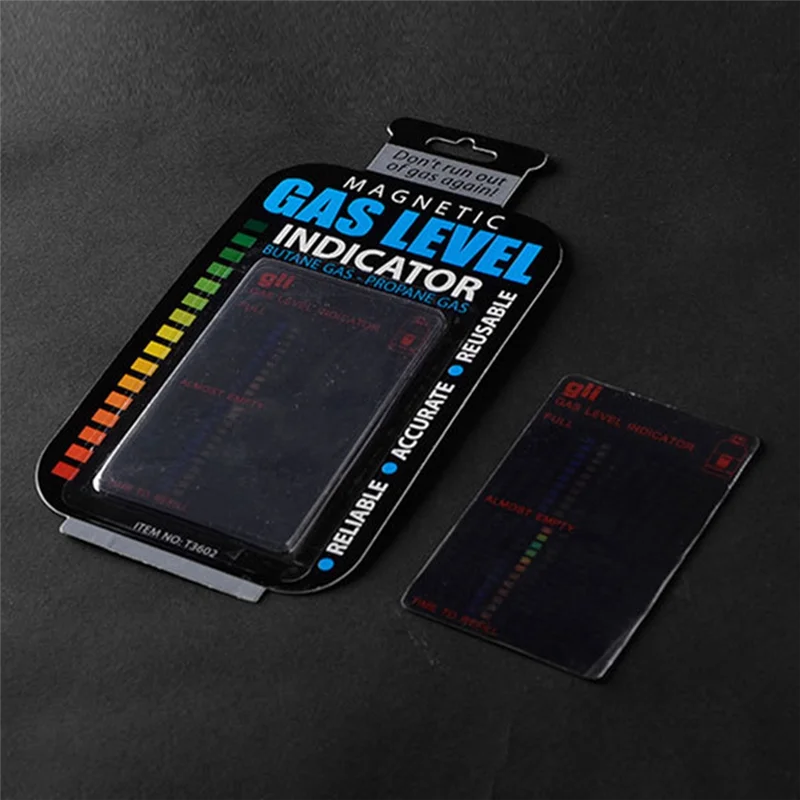 ปฏิบัติโพรเพนถังน้ํามันเชื้อเพลิงตัวบ่งชี้ระดับ Magnetic Gauge Caravan ขวดอุณหภูมิวัด Stick