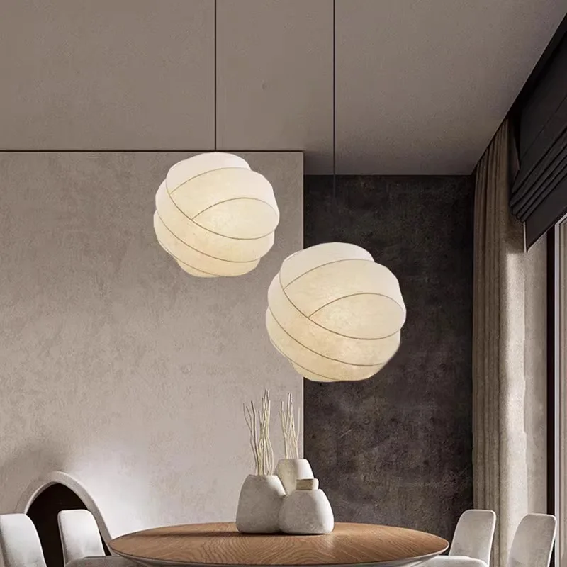 

Wabi Silent Wind Silk Chandelier Restaurant Japanese Simple Bedroom Bar Art Deco Retro Homestay Chandelier
