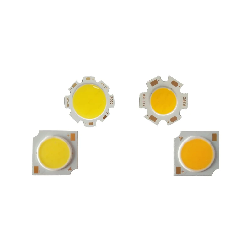 2pcs lot LED COB Light Bulb 11mm 20mm 3W 5W 7W 10W 12W 15W LED Source Chip Light Lamp Spotlight Downlight Lamps