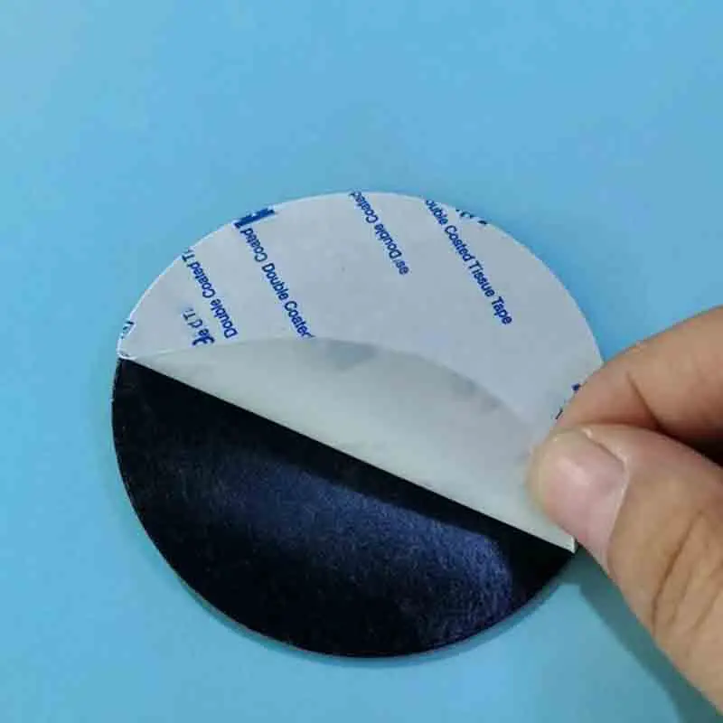 50Pcs 5-30mm Black Self Adhesive Round Silicone Rubber Feet Pads, Anti Slip Cushion for Laptop Keyboard Calculator Monitor
