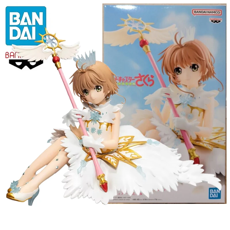 

In Stock BANPRESTO Cardcaptor Sakura: Clear Card Kinomoto Sakura PVC 14CM Anime Action Figures Model Collection Toy