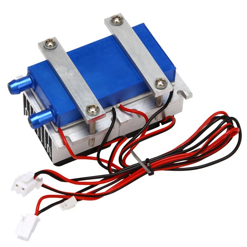 

B21B 144W Thermoelectric Peltier Refrigeration Cooler 12V Semiconductor Air Conditioner Cooling System DIY Kit Cooling Down