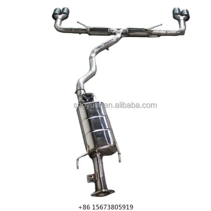 

High Quality Exhaust Pipe Muffler for RX300 2.0T Stainless Steel Racing Car Exhaust Pipe MufflerCustomed