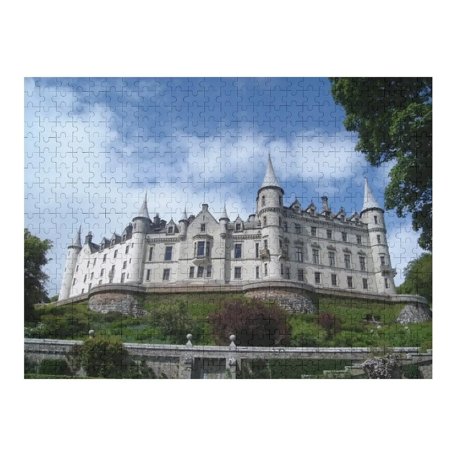 

Замок Дунобина, Гольфи, Сазерленд, Великобритания Головоломки Рождественские подарки Деревянные взрослые Деревянные головоломки с индивидуальным именем по индивидуальному заказу