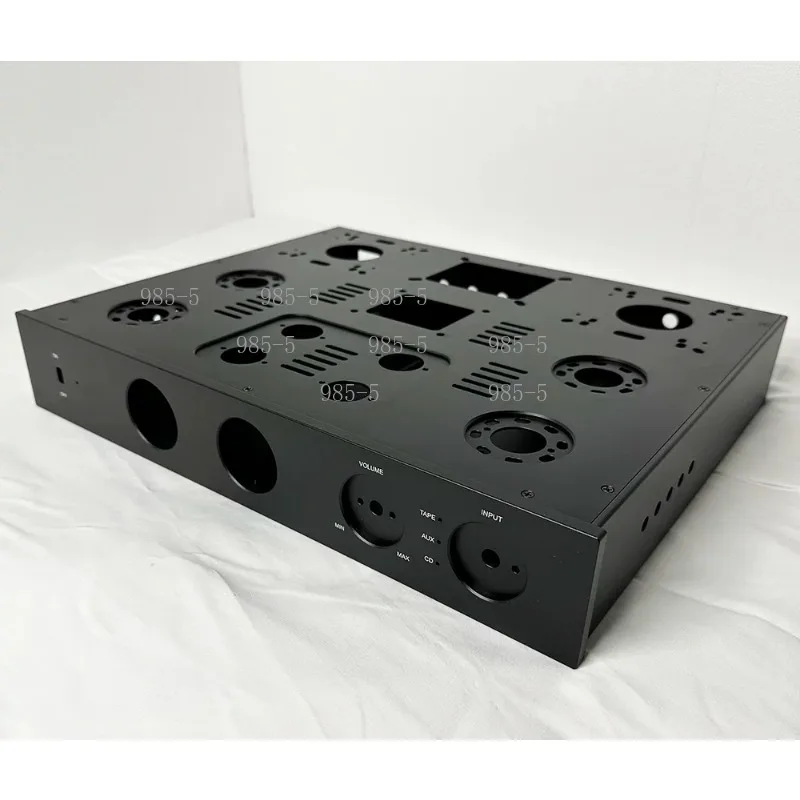 Push-Pull Aluminum Alloy Chassis, HiFi Audio DIY Preamp Box, All-Aluminum Power Amplifier Enclosure, Custom Audio Chassis