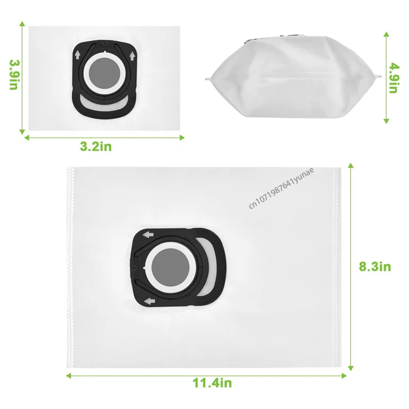 Sostituzione del sacchetto per la polvere per Rowenta Hygiene + ZR 200520 ZR 200540 ZR 200720 ZR 200920 per Rowenta X-Trem Serie Power e