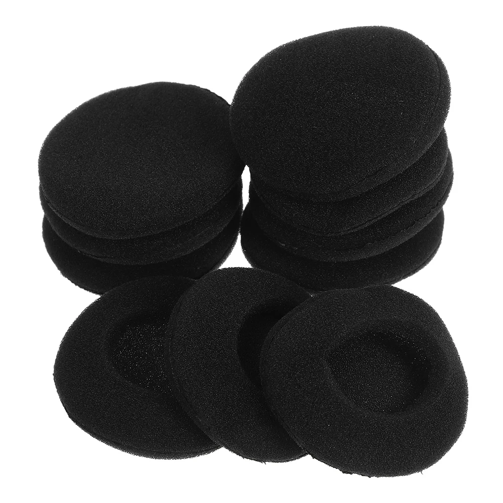 

10 Pcs Earphone Accessories Soft Replaceable Ear Pads Enhanced Sound Quality Wide Compatibility Headphones Covers