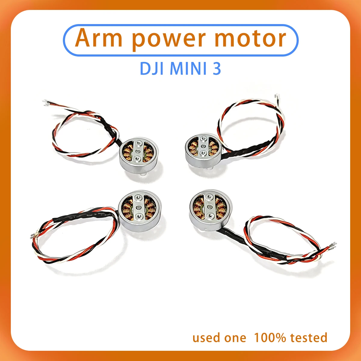 Original DJI Mini 3 Engine Motor, Arm Power Motor, for DJI mini 3, good quality, test video provided