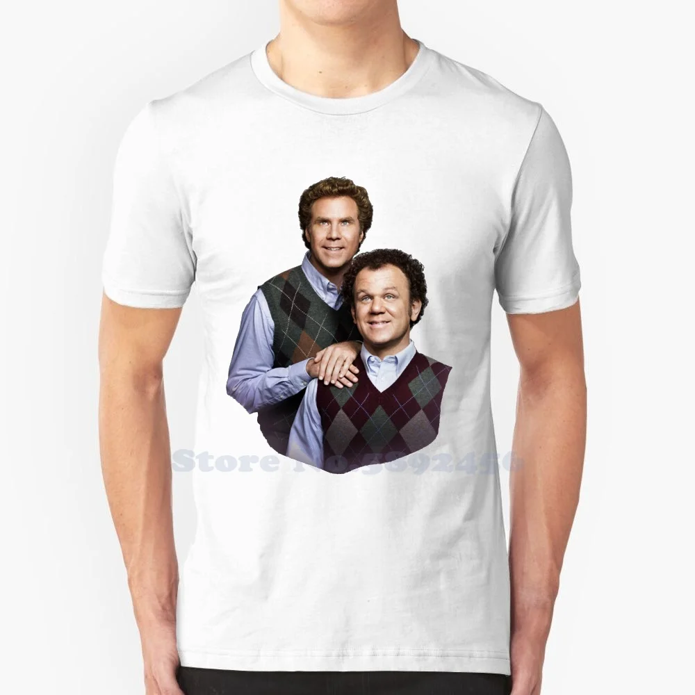 Step Brothers 100% Pure Cotton T-Shirt Stepbrothers Will Ferrel John C Riley Judd Apatow Adam Mckay Movie Comedy Nighthawk Dale