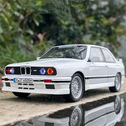 1:24 1988 BMW M3 E30 Alloy Sports Car Model Diecasts Metal Classic Car Vehicles Model Simulation Sound and Light Kids Toys Gifts