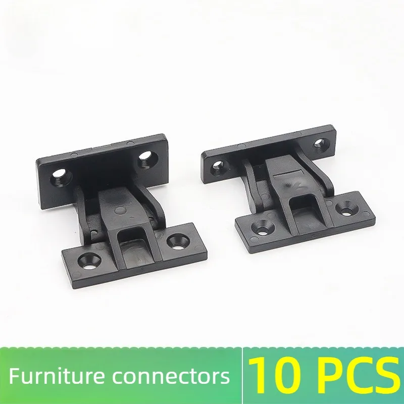 30 PCS Push In Fittings Press Fit Panel Clips Kitchen Plinth Fasteners Plastic Connection Fasteners Hardware image 2