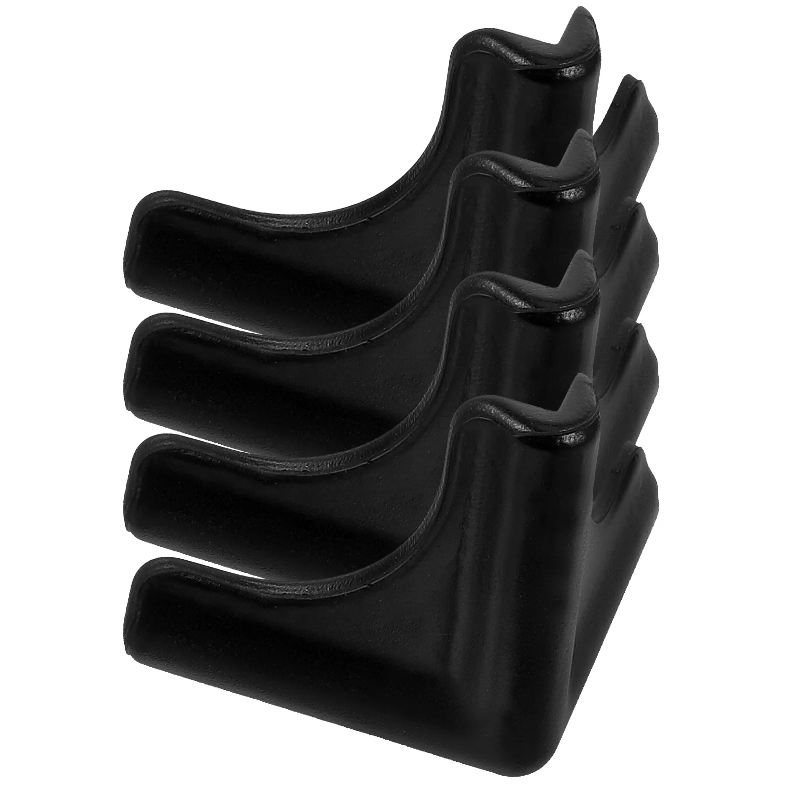 Protectores de esquina de muebles de silicona elástica, protectores de seguridad para niños, parachoques de mesa, esquinas a prueba de bebés para el hogar, escuela y oficina, 4 Uds.
