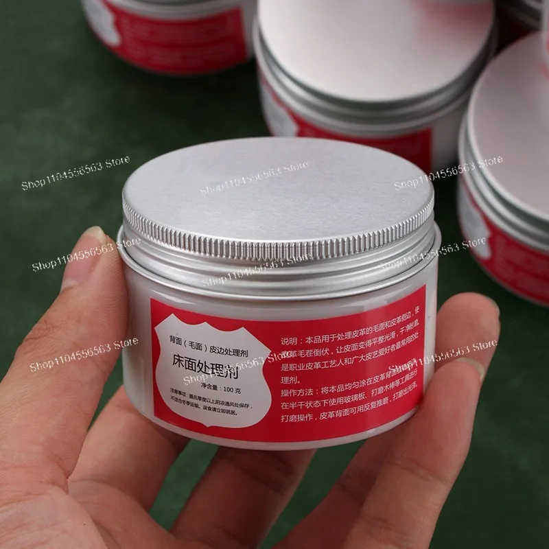 Bed Surface Treatment Agent 100g, Handmade DIY Leather Surface Treatment, Fur Surface Leather, Non-edge Banding Liquid 5025